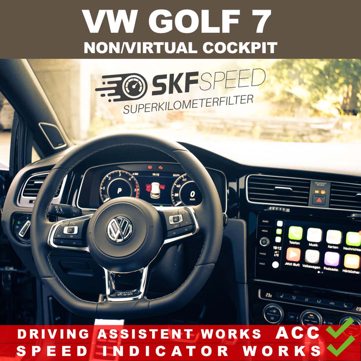 Mileage blocker pour Volkswagen Golf VII | SuperKilometerFilter